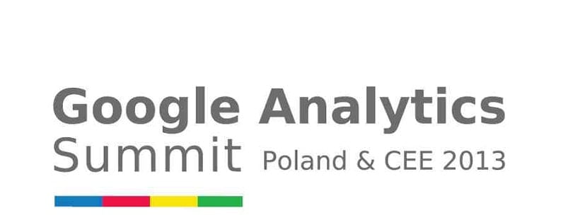 Konferencja Google Analytics CEE SUMMIT 2013