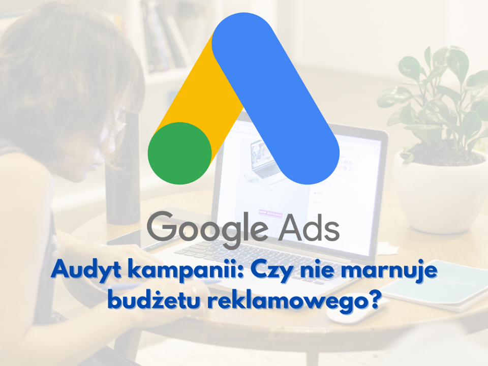 Audyt Kampanii Google Ads. Sprawdź, czy kampania nie marnuje budżetu reklamowego