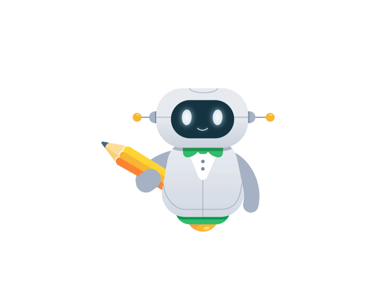 robot gif pencil seo robocik