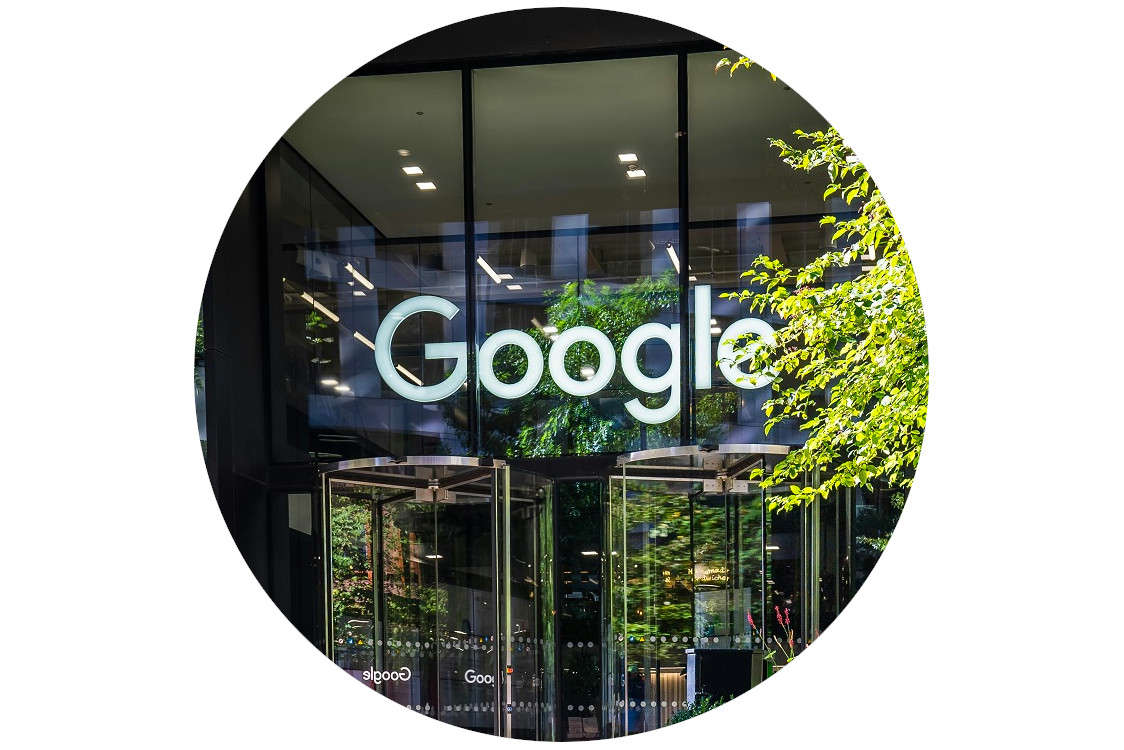 google hiding behind a&nbsp;branch